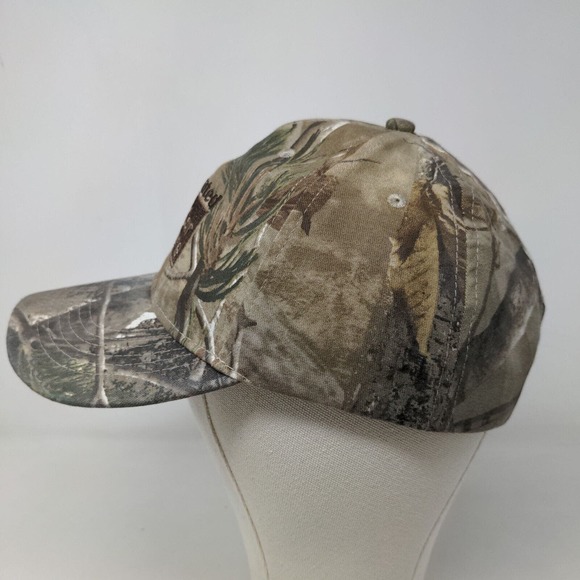 Unbranded Men's Camouflage Strapback Hat Adjustable Embroidered Car Care Logo - Picture 3 of 6
